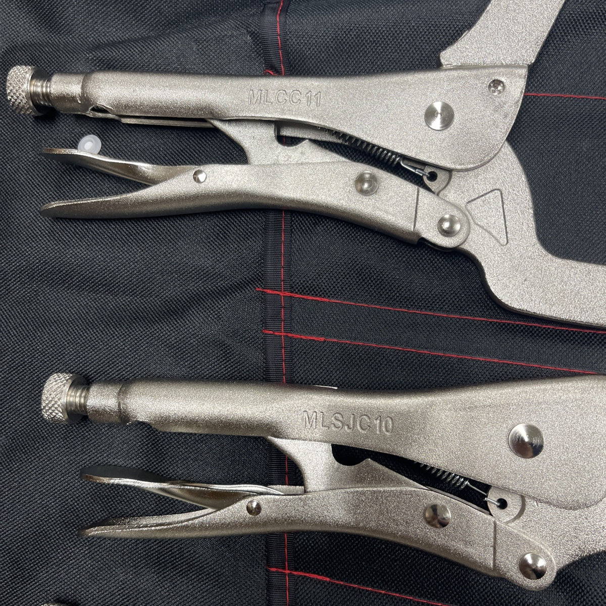Matco Tools 7-Piece Locking Pliers Set w/ Soft Storage Wrap SMLP7
