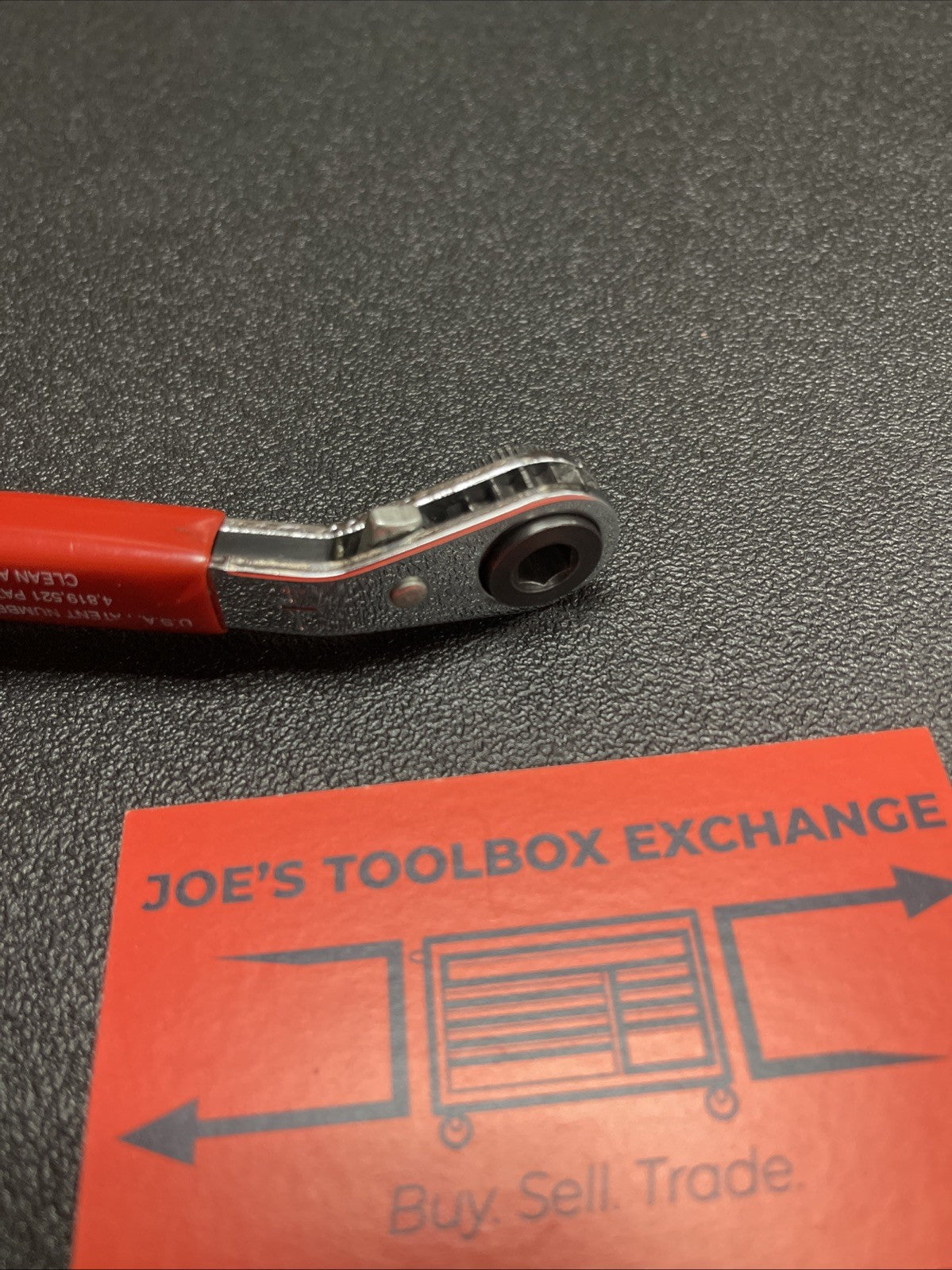 Blue Point Tools USA Reversible Ratcheting Bit Offset Wrench YA487