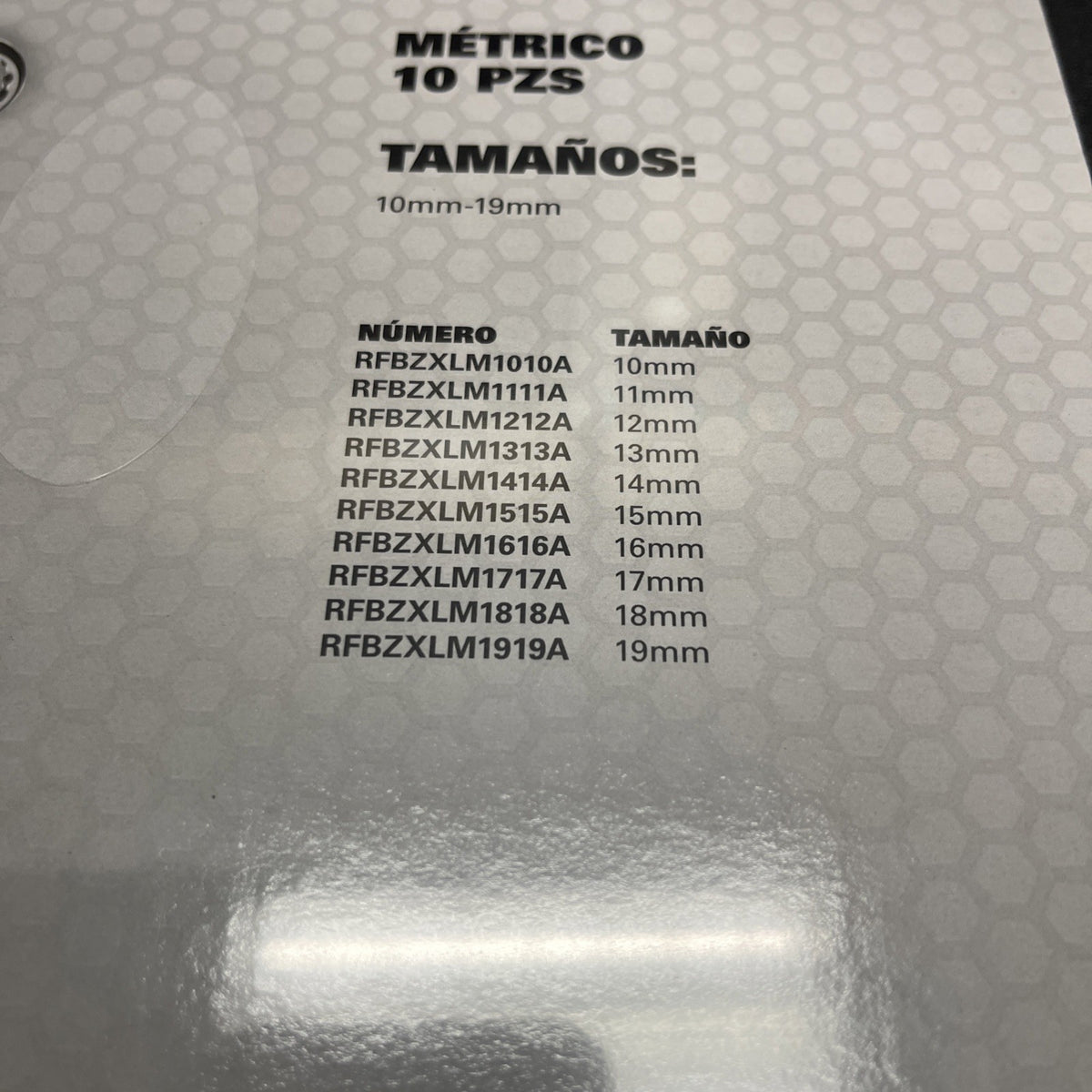 Matco Tools SRFBZLM102TA Extra Long Flex Head Ratcheting Box Wrench Set 10pc