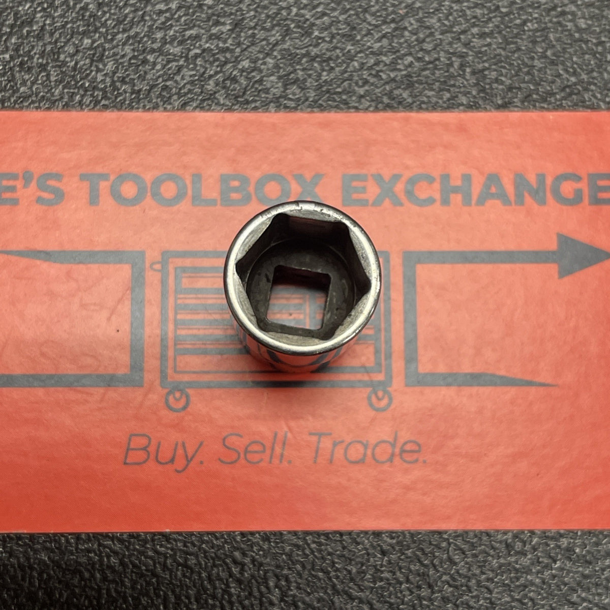 Snap On Tools TMM12 1/4 Dr 6Pt Metric 12mm Flank Dr Shallow Socket USA
