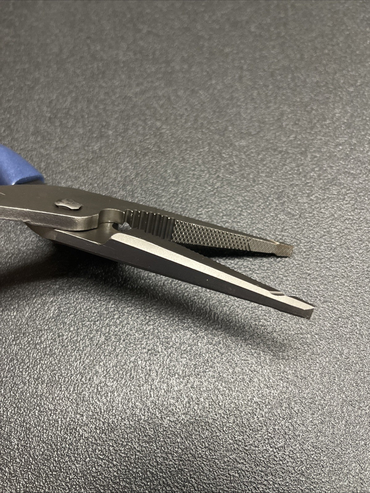 Snap-on Tools NEW POWER BLUE 9" Soft Grip Long Nose Slip Joint Pliers LN47ACFMB