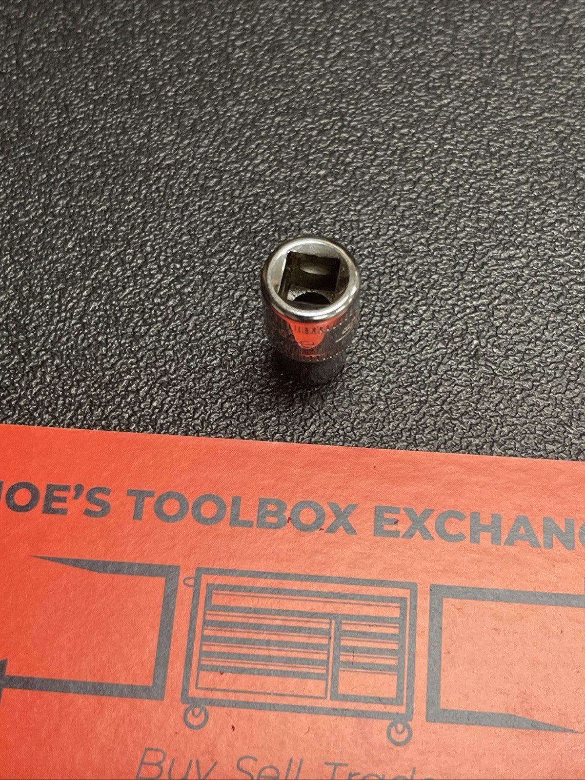 Snap-on Tools USA NEW 1/4" Drive 6mm Metric Shallow 12 POINT Chrome Socket TMMD6