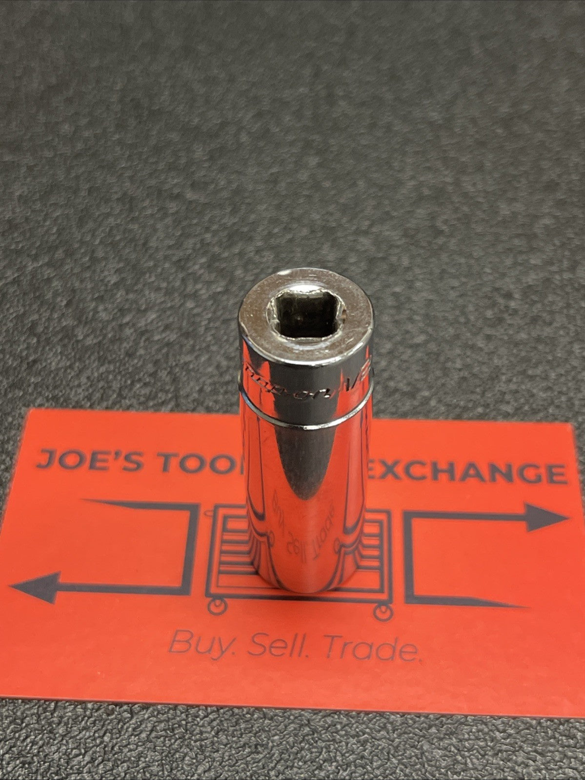 Snap On 1/2" Deep Socket 1/4" Drive 6 Point STM16 USA