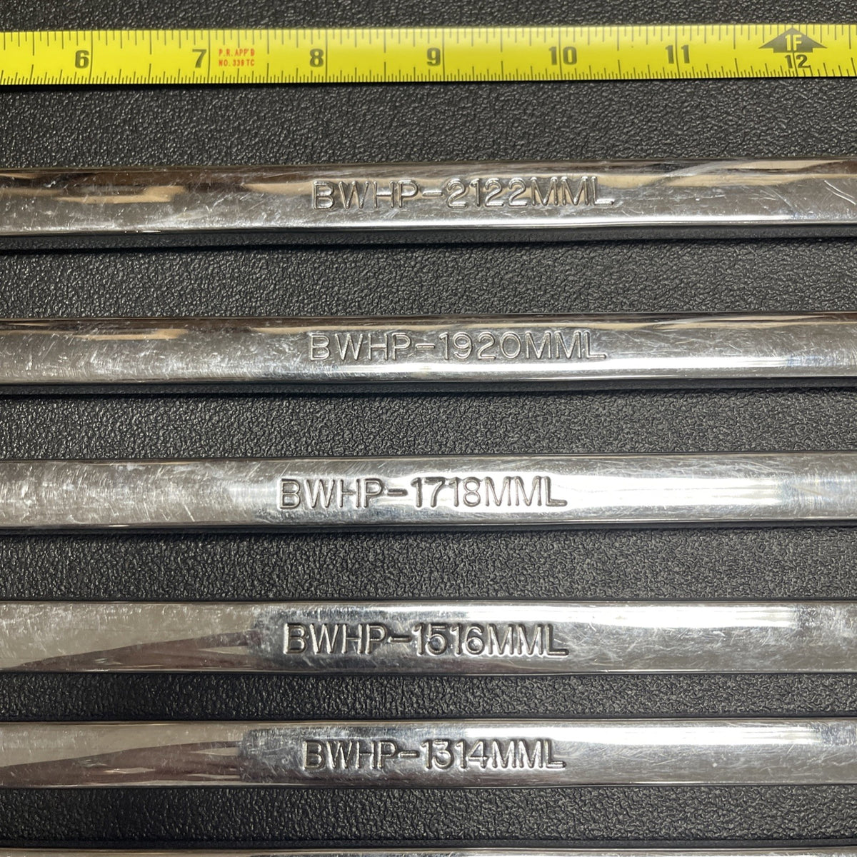CORNWELL USA Metric Double Box End Wrench Set 8-21mm 7 Piece BWHP-
