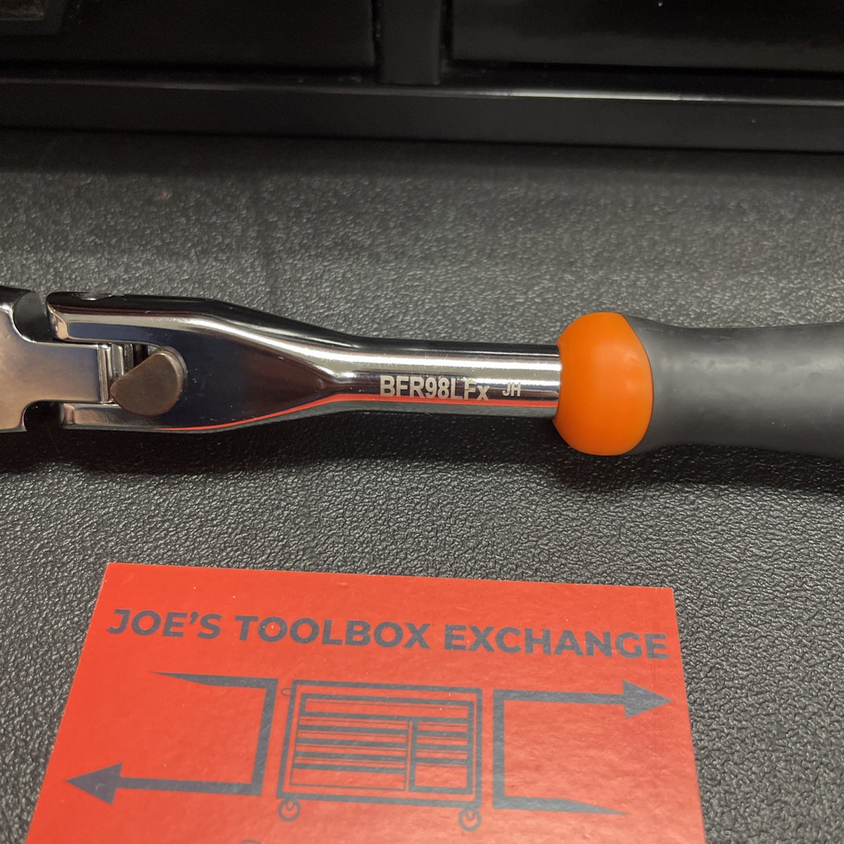 Matco BFR98LFx BFR98LFM 3/8" DRIVE 10” 88 TOOTH FLEX HEAD RATCHET ORANGE HANDLE