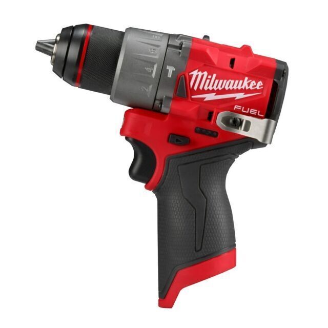 Milwaukee 3404-20 M12 FUEL 12V Brushless 1/2" Hammer Drill Driver Tool Only NEW