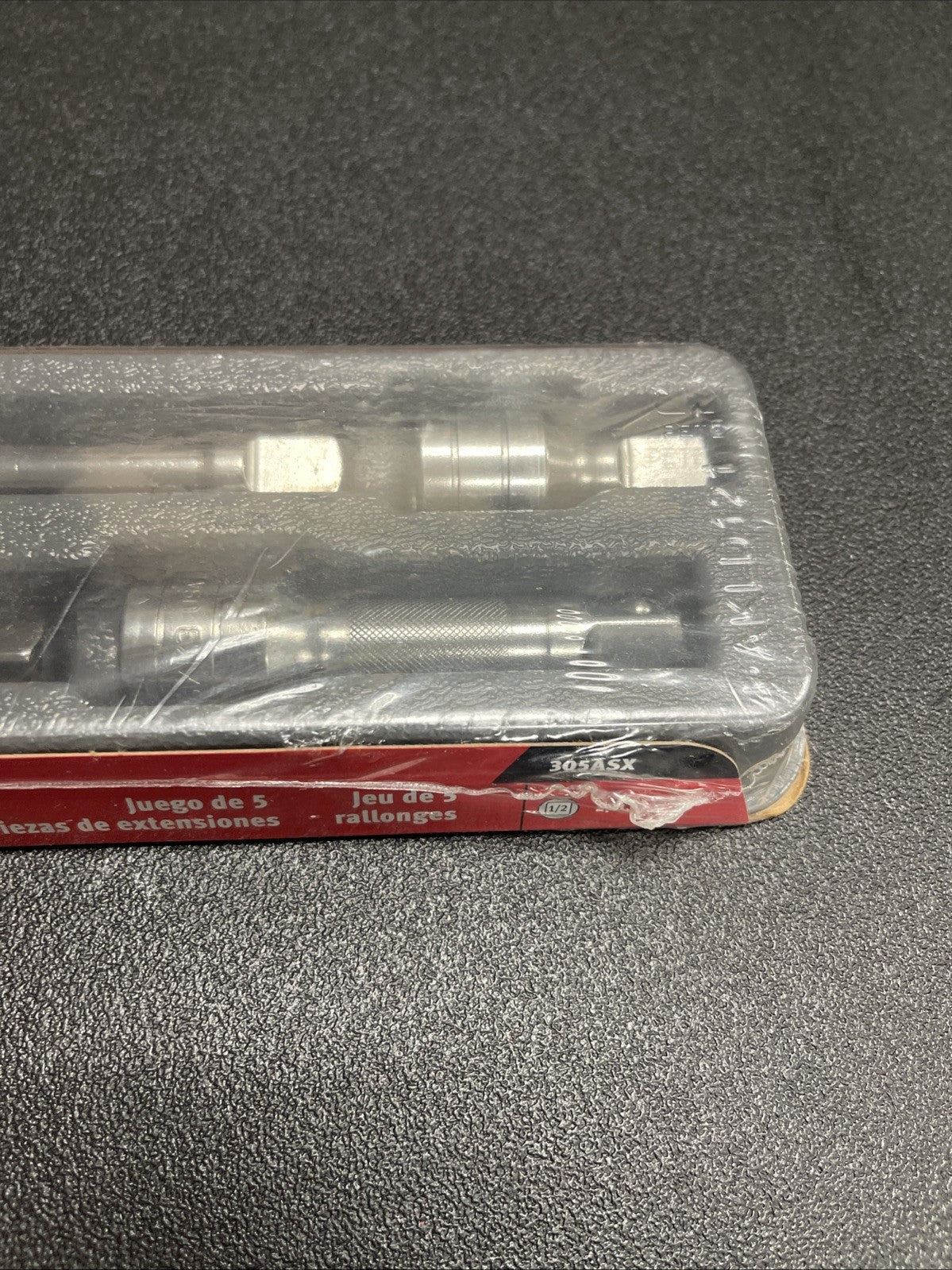 NEW Snap-on™ 1/2" drive 1 1/2" to 11" 5piece Knurled Extension Set 305ASX SEALED