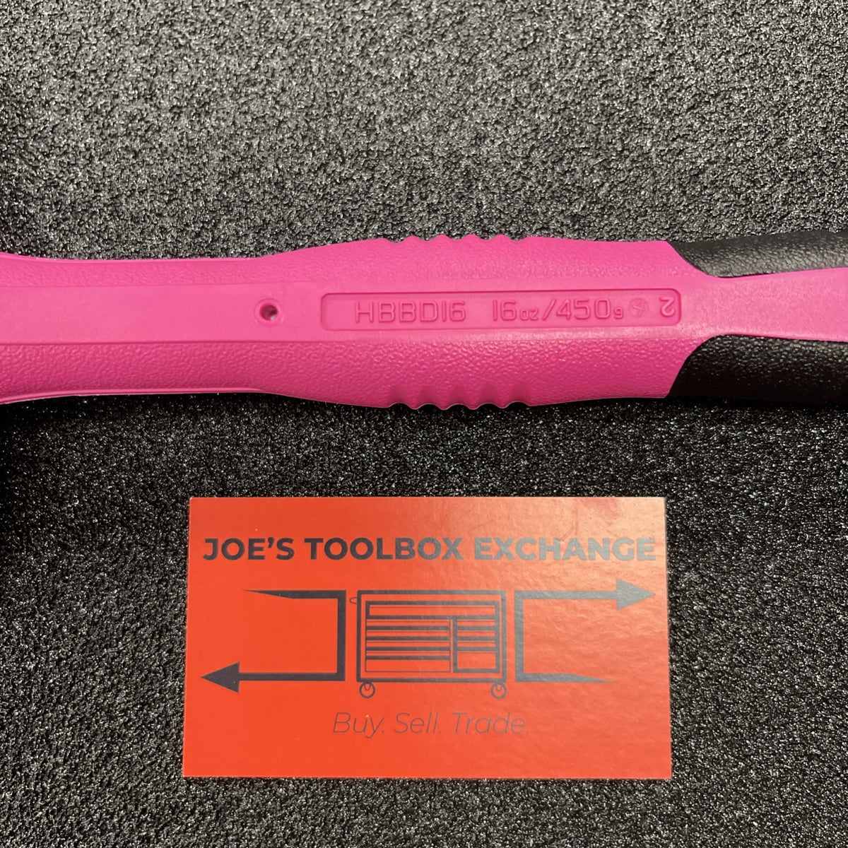 Snap-on Tools USA NEW ELECTRIC PINK 16oz Ball Peen Dead Blow Hammer HBBD16EP