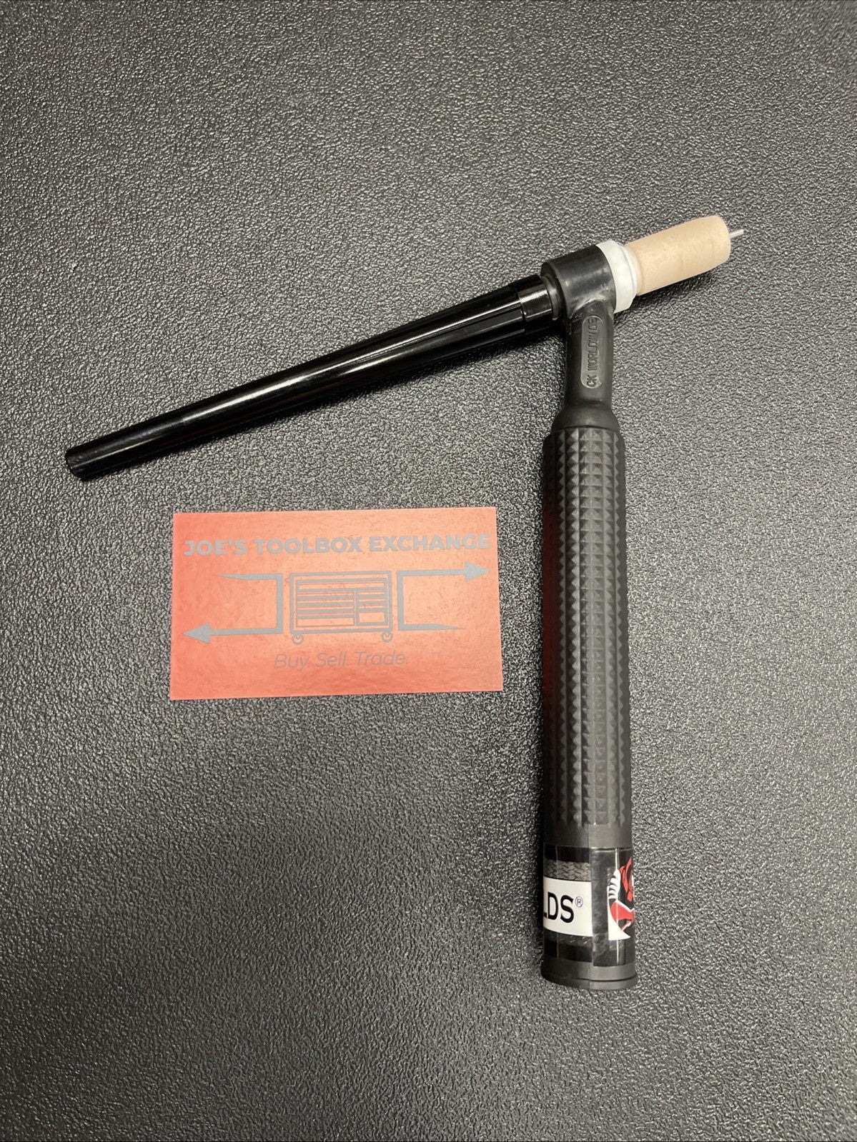 CK Worldwide CK9 RG Torch Body, Rigid, Gas, 125A