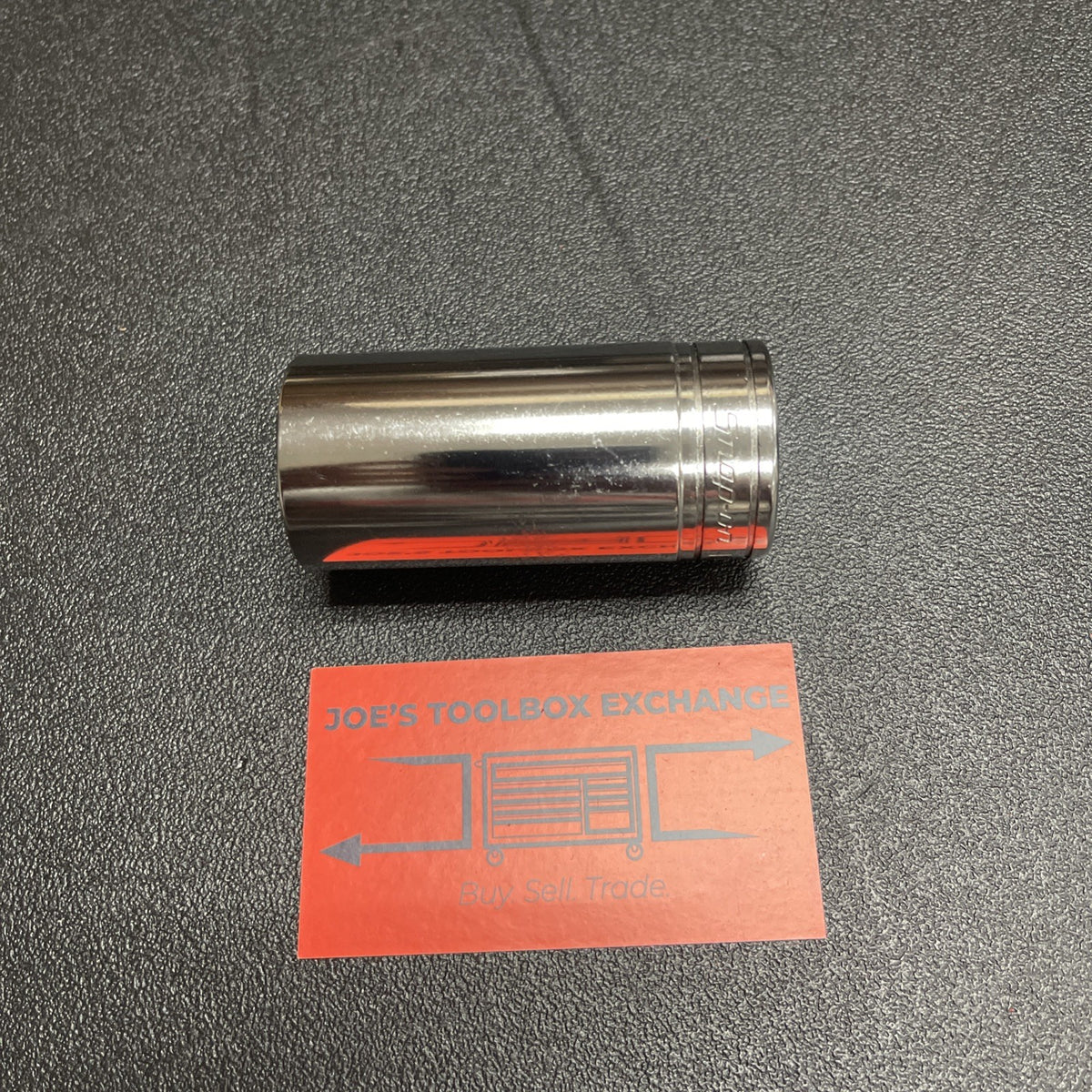 Snap-on Tools USA NEW 1/2" Drive 1-3/16" SAE Deep 6 Point Chrome Socket TS381