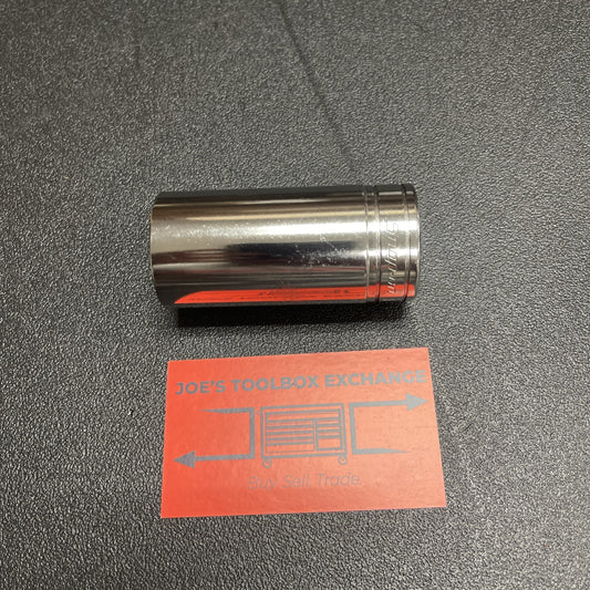 Snap-on Tools USA NEW 1/2" Drive 1-3/16" SAE Deep 6 Point Chrome Socket TS381