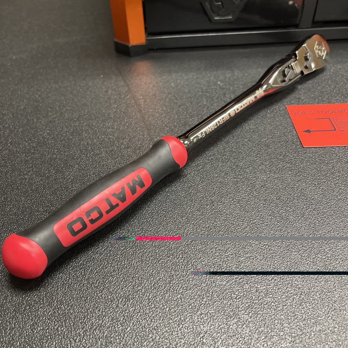 Matco NEW 3/8” Dr. Flex Head Ratchet BFR128NLFx BFR128NLFR RED 12-1/2” 88