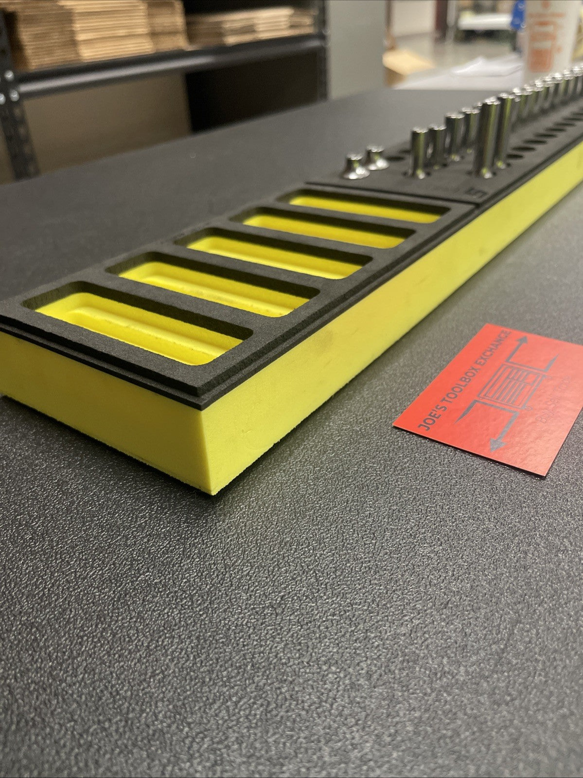 Snap-on 221SFMSFHVX 21pc 3/8" Dr. Metric Socket Set 6–20mm Shallow & Deep Hi Viz