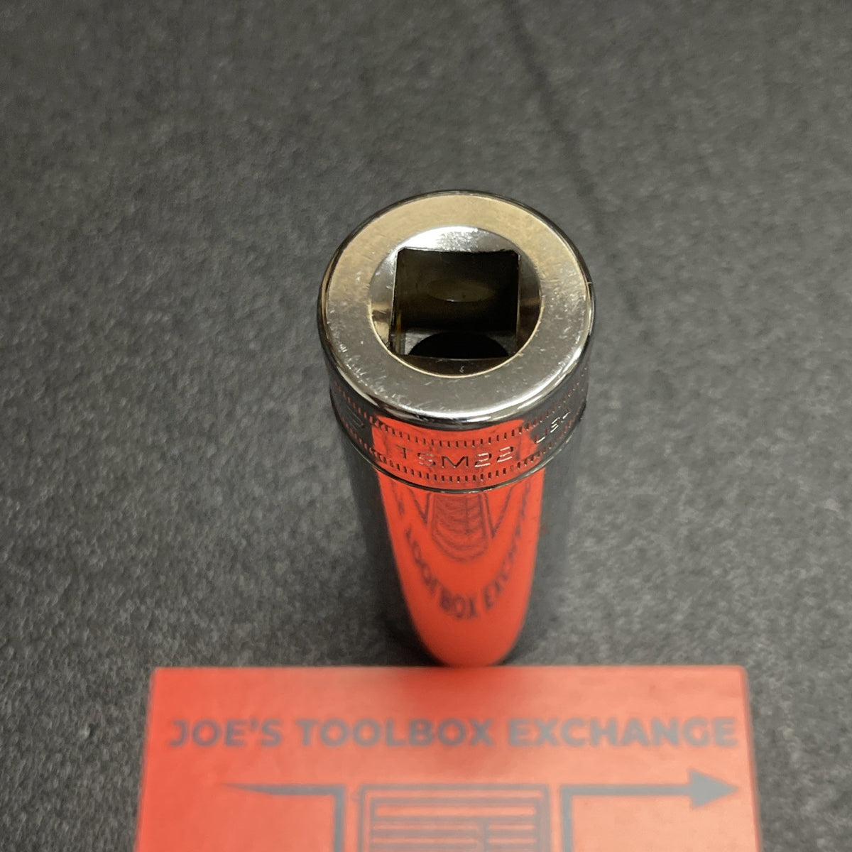 Snap-on Tools USA NEW 1/2" Drive 22mm Metric 6 Point Deep Chrome Socket TSM22