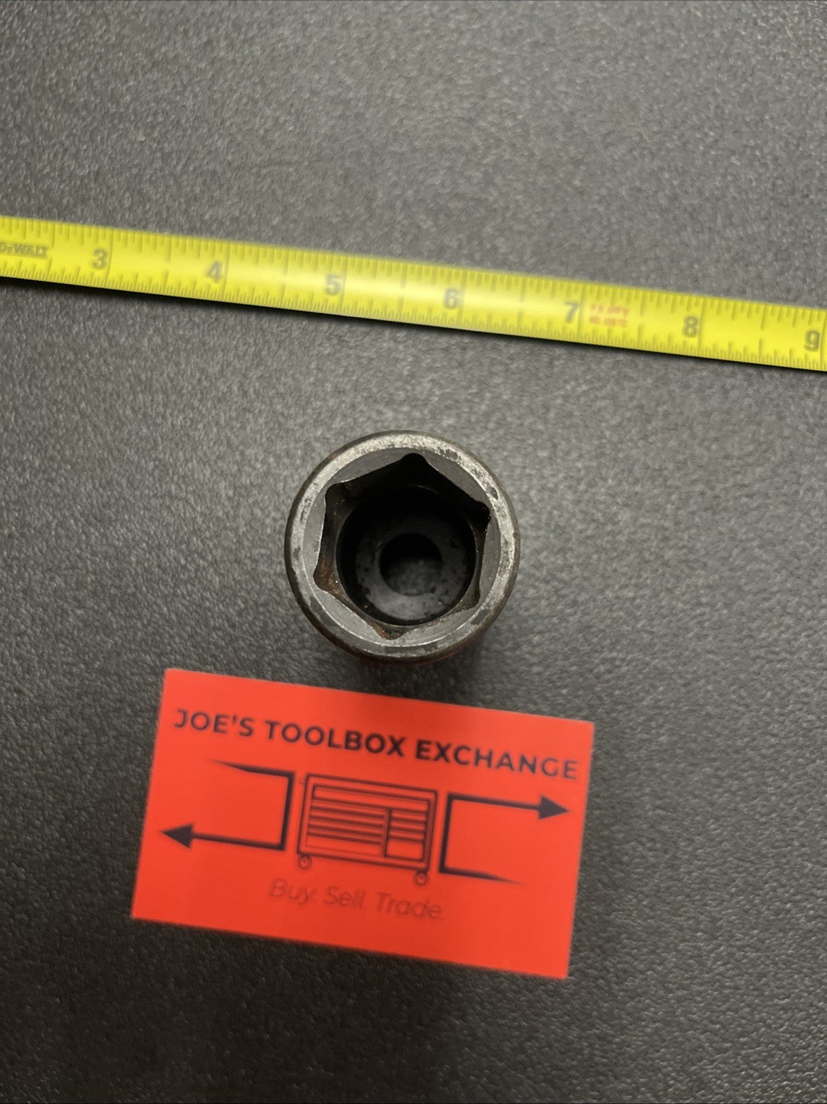 Snap-on Tools 1/2" Drive 6-POINT Metric 23mm SEMI-DEEP Impact Socket IMMS230