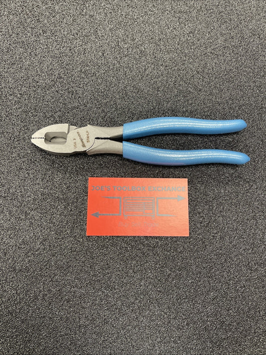 Snap-on Tools USA NEW RARE 7" PEARL BLUE Lineman's Pliers 57AHLP