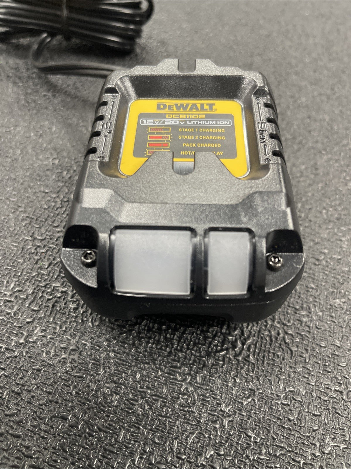 Dewalt DCB1102 12V-20V MAX Lithium Battery Charger, For Drill, Saw 20 volt