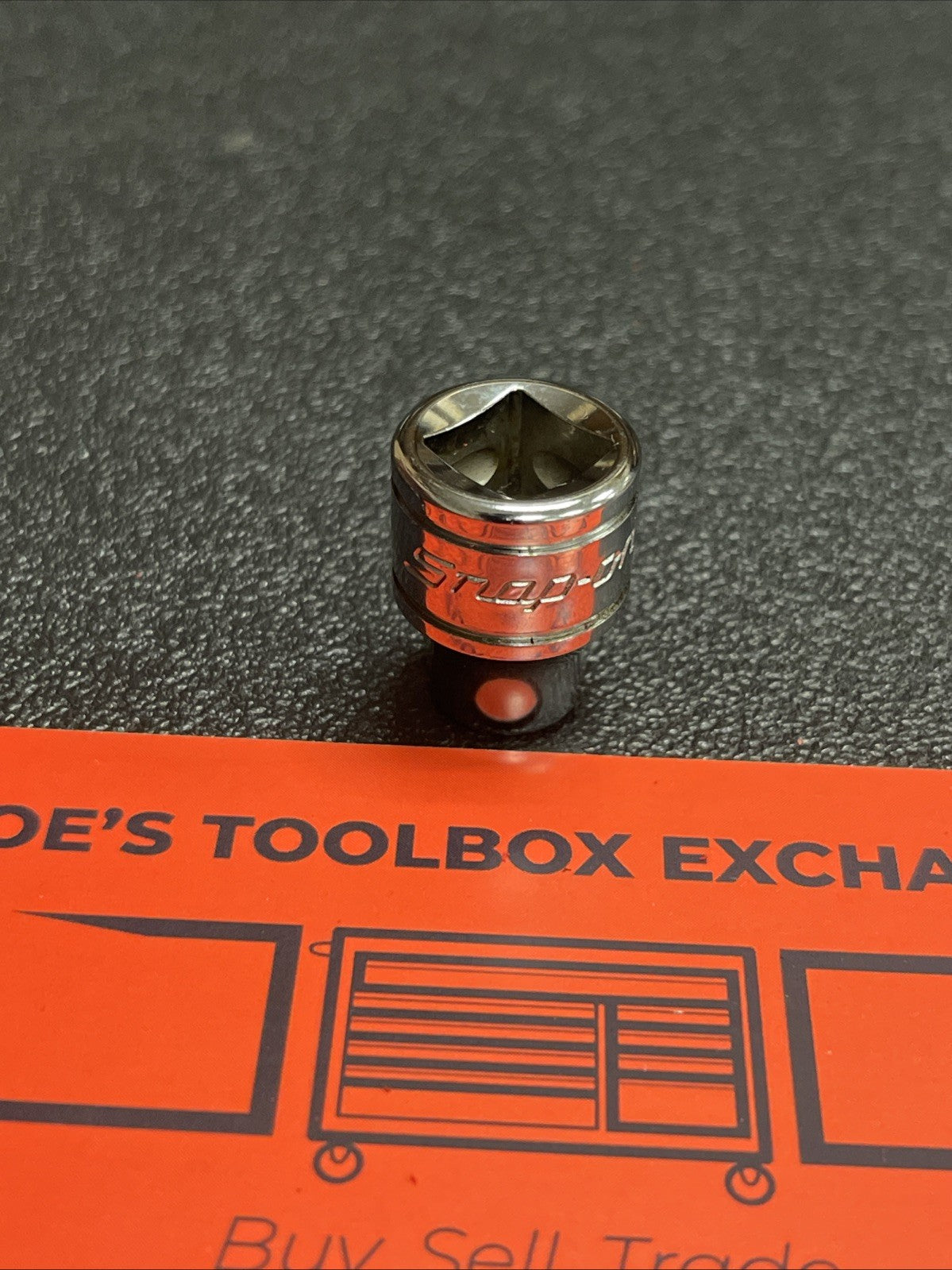 Snap-on Tools USA NEW 3/8" Drive 12-POINT SAE 5/16” Shallow Chrome Socket F101