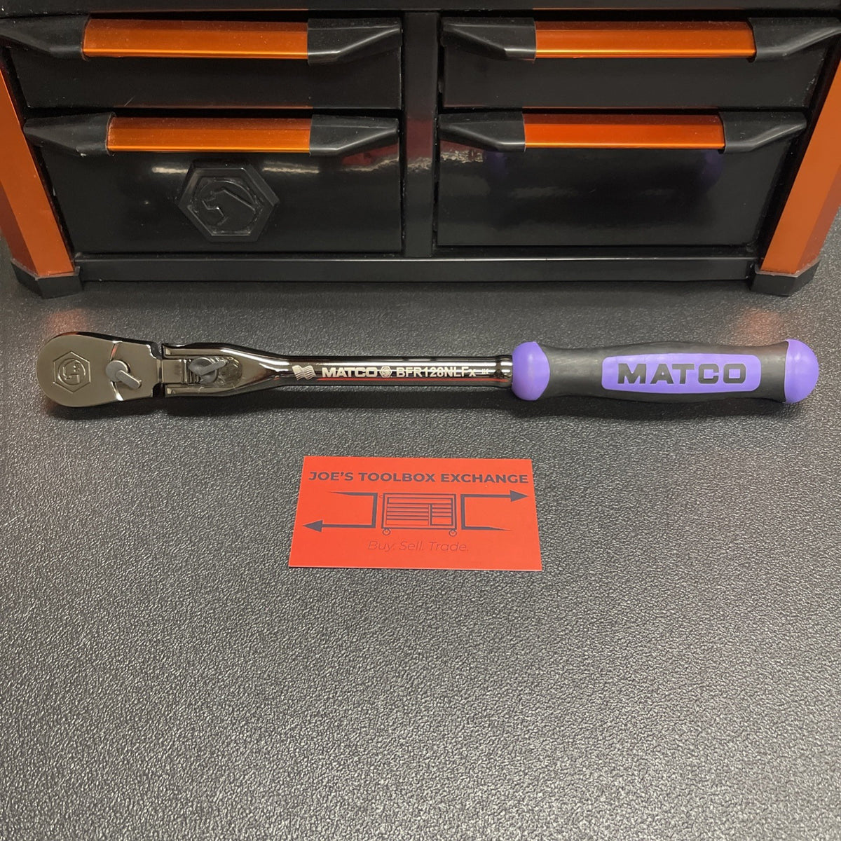 Matco NEW 3/8” Dr. Flex Head Ratchet BFR128NLFx BFR128NLFP PURPLE 12-1/2” 88