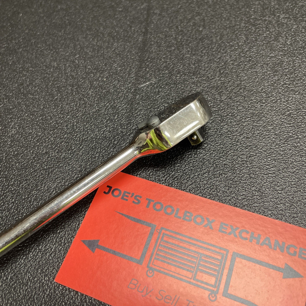 Snap-on Tools USA 1/4" Drive Chrome Long Handle Fixed Head Ratchet TL72