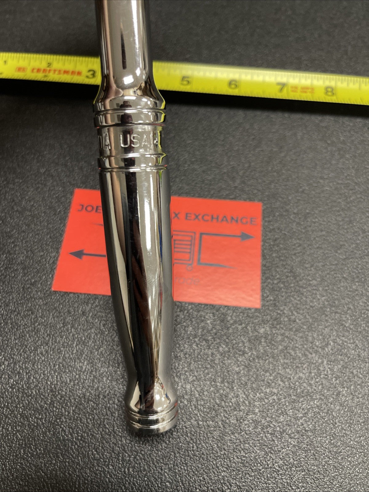 Snap-on Tools USED NEW STYLE 1/2" Drive Fine 80 Tooth Chrome Handle Ratchet S80A