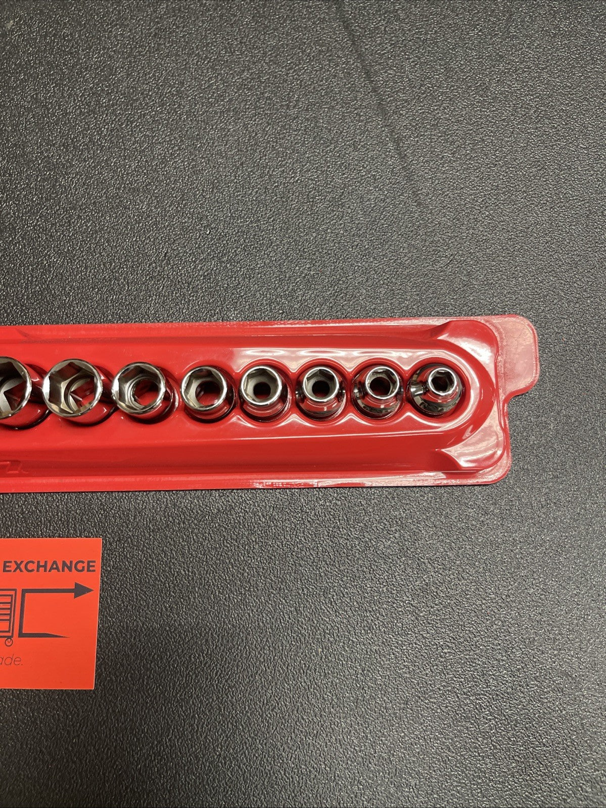 Snap-on 14pc 214FSY 3/8” Drive SAE shallow Socket Set  1/4” To 1” 6 Point Chrome