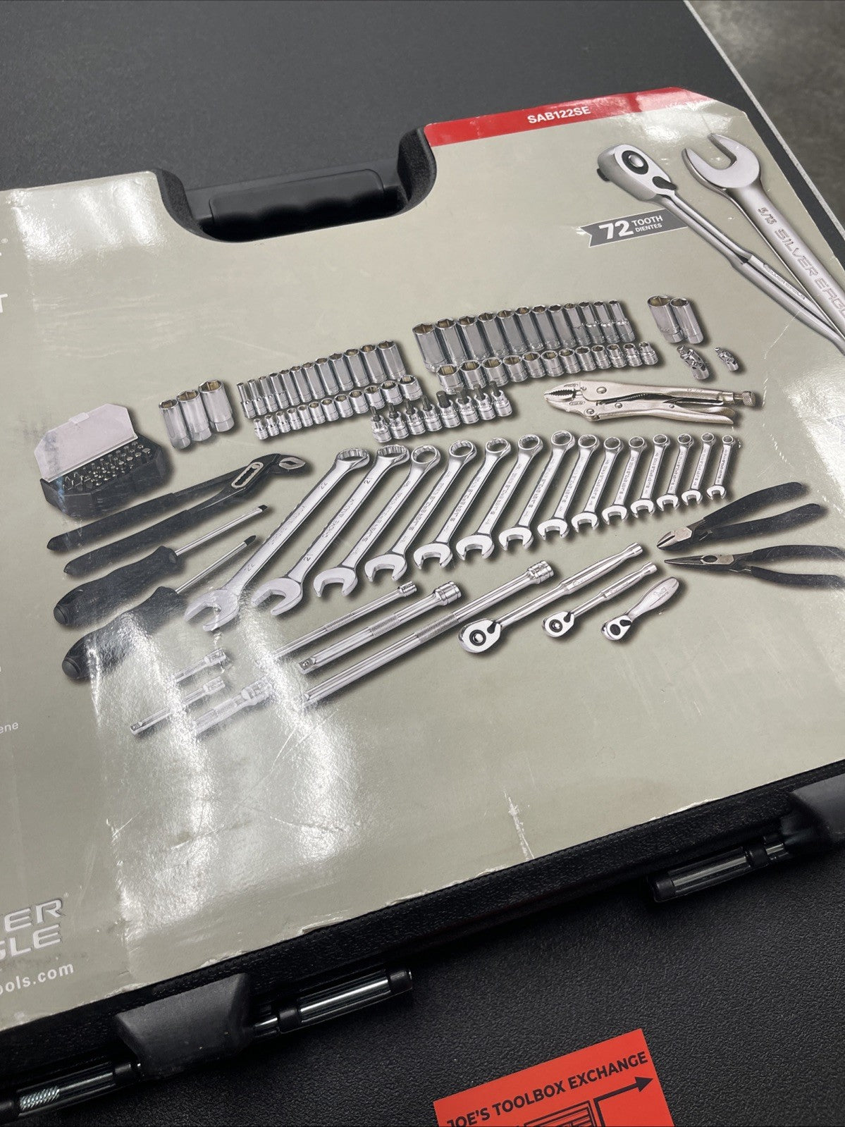 Matco Tools SAB122SE 122 PIECE 1/4" & 3/8" DRIVE SILVER EAGLE® MASTER TOOL SET
