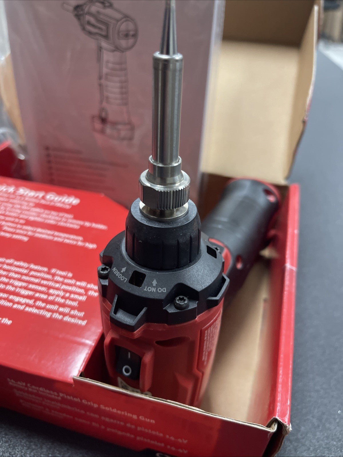 SNAP ON TOOLS CTSG861DB  14.4V Micro Lithium Cordless Soldering Gun Bare Tool