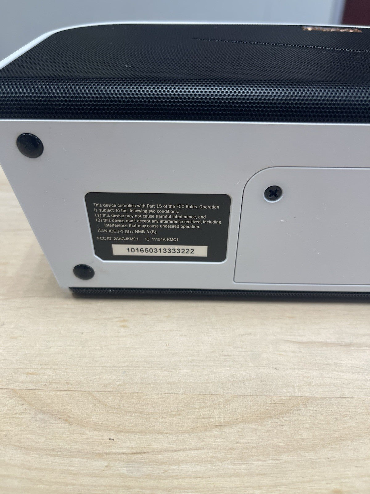 KLIPSCH KMC 1 MUSIC CENTER WIRELESS BLUETOOTH PORTABLE SPEAKER