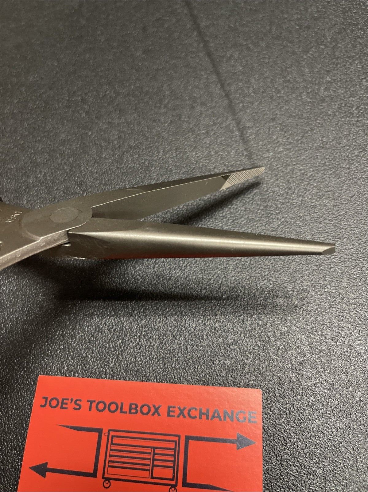Snap-On Tools USA NEW BLACK Soft Grip 8" Talon Grip Needle Nose Pliers 96ACFBK