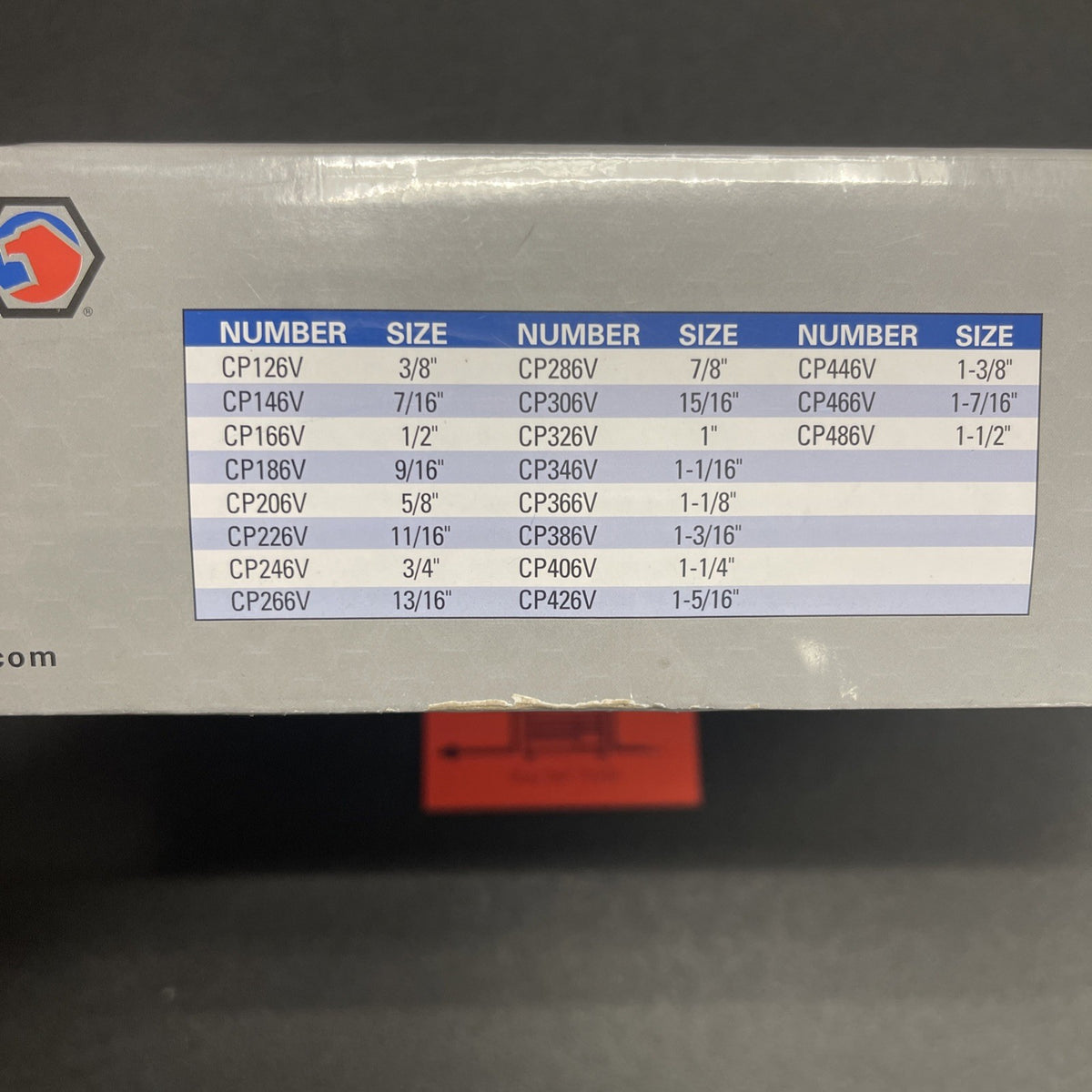 MATCO SCP196V 19 Pc.  1/2" Drive  SAE 6 Point Impact sockets set NEW