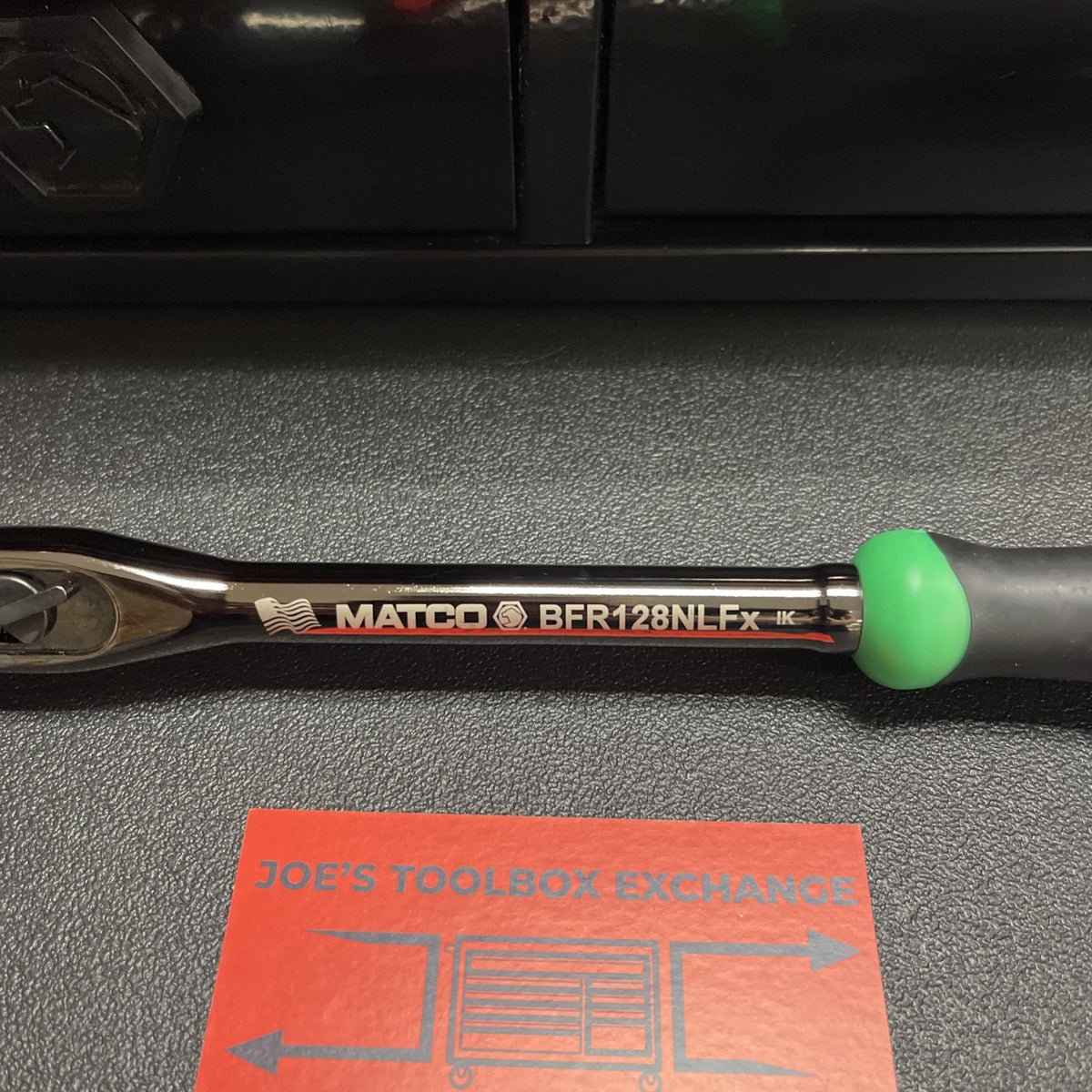 Matco NEW 3/8” Dr. Flex Head Ratchet BFR128NLFx BFR128NLFG GREEN 12-1/2” 88