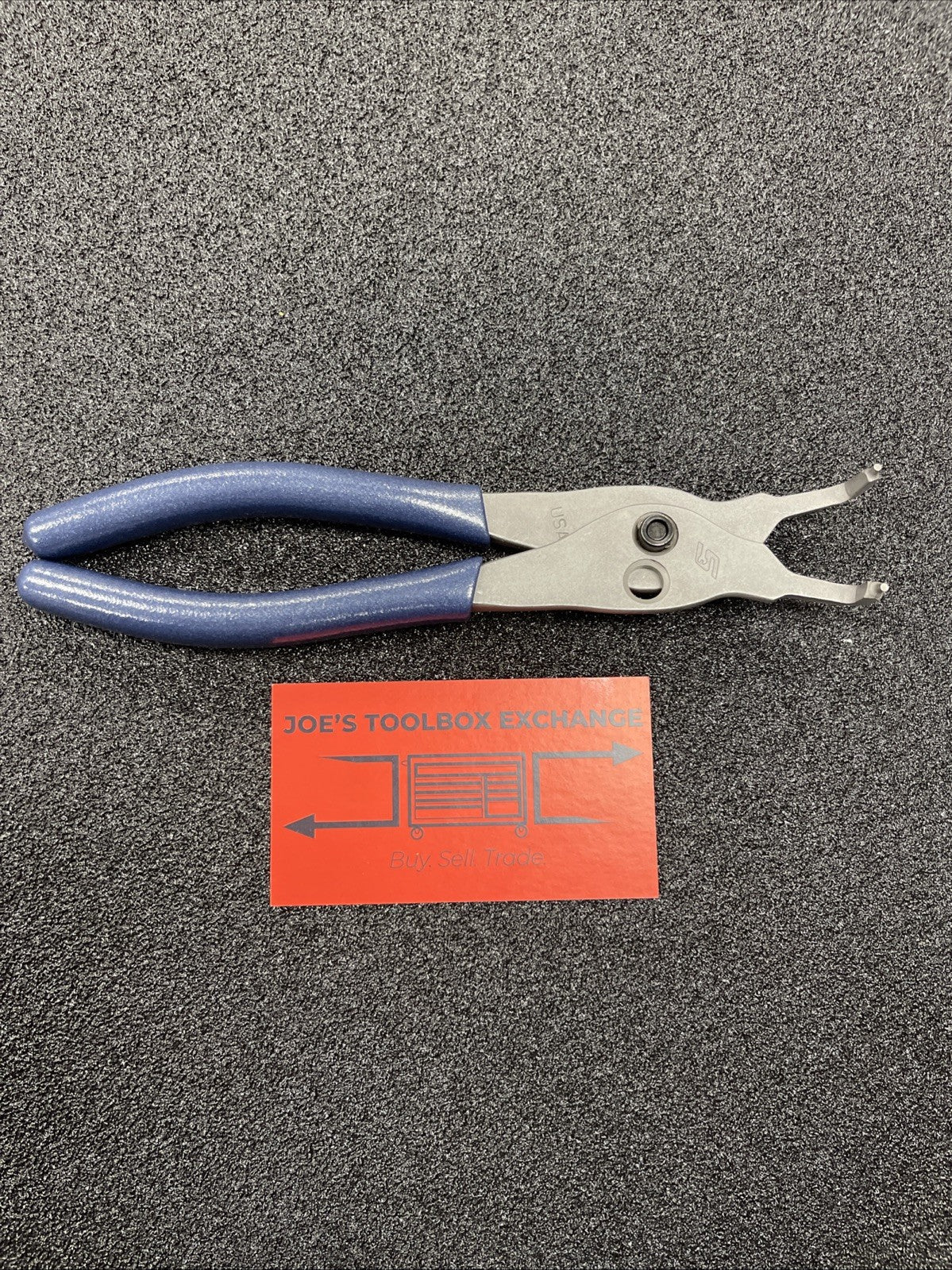 Snap-on Tools USA NEW POWER BLUE 90° Tip .070 Snap Ring Pliers SRPCR7090