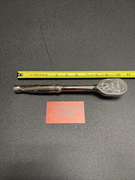 Snap-on Tools USED NEW STYLE 1/2" Drive Fine 80 Tooth Chrome Handle Ratchet S80A