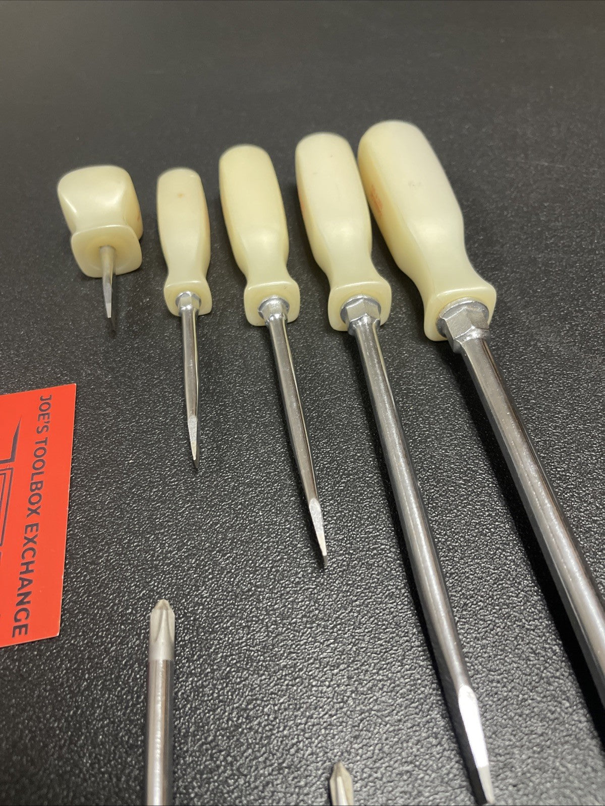 Snap-On 8pc Combination Screwdriver Set Pearl White - SDX80P