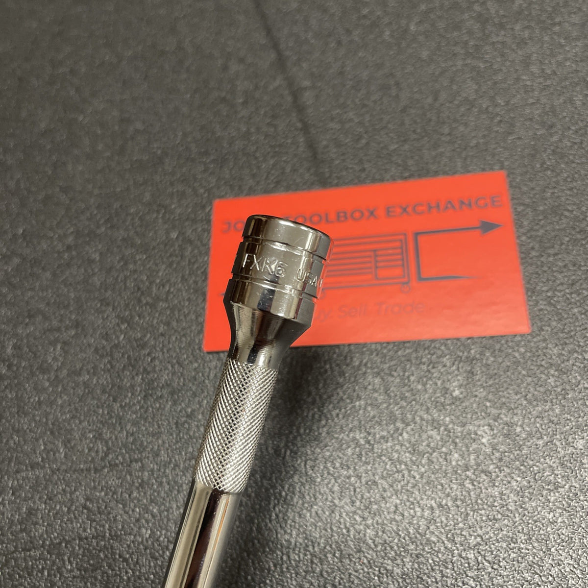 Snap-on Tools USA NEW 3/8" Drive 6" Long Chrome Knurled Socket Extension FXK6