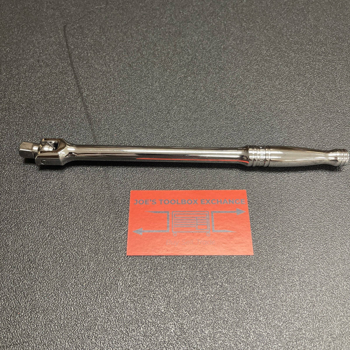 Snap-on Tools USA NEW 3/8" Drive 10" Standard Length Chrome Breaker Bar F10LD