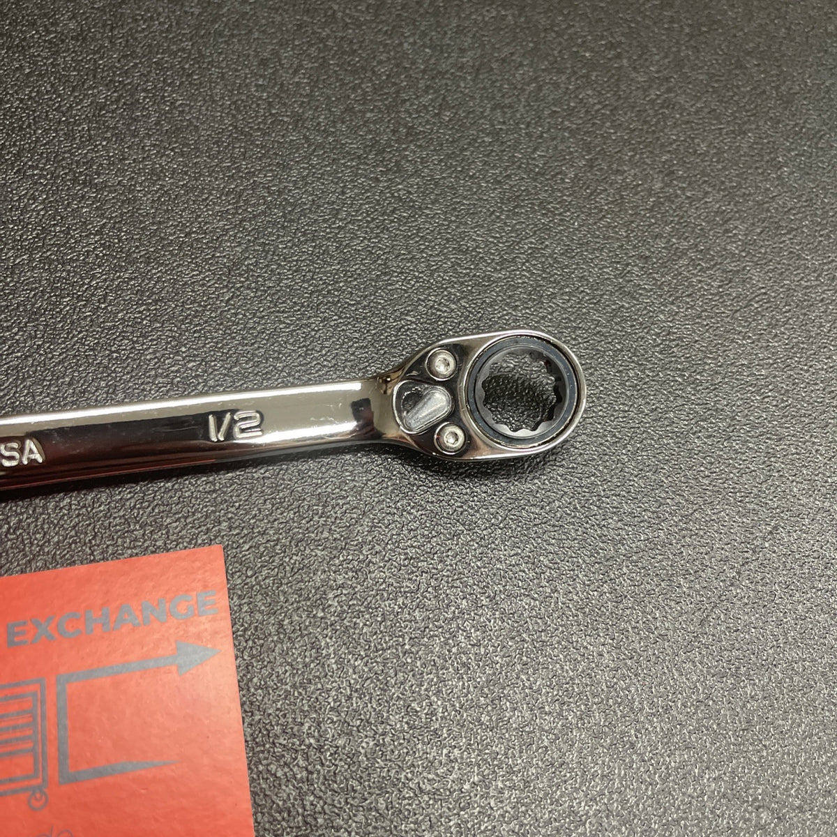 Snap-on Tools NEW 1/2" Reversible Flank Drive Plus Ratcheting Wrench SOXRR16A