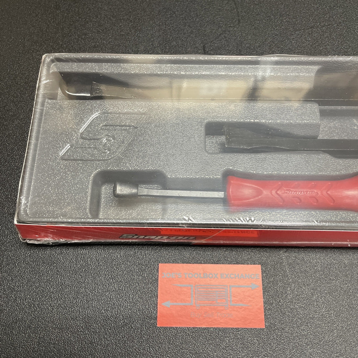Snap-on Tools USA NEW 4pc RED Hard Grip Striking Prybar Set SPBS704AR
