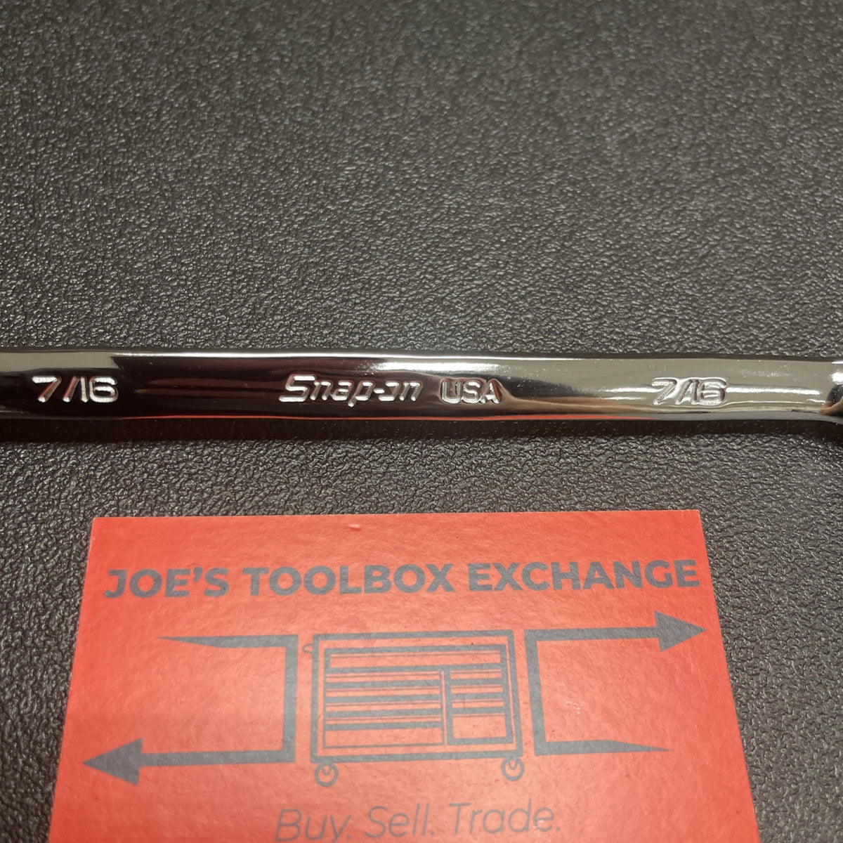 Snap-on Tools NEW 7/16" Reversible Flank Drive Plus Ratcheting Wrench SOXRR14A