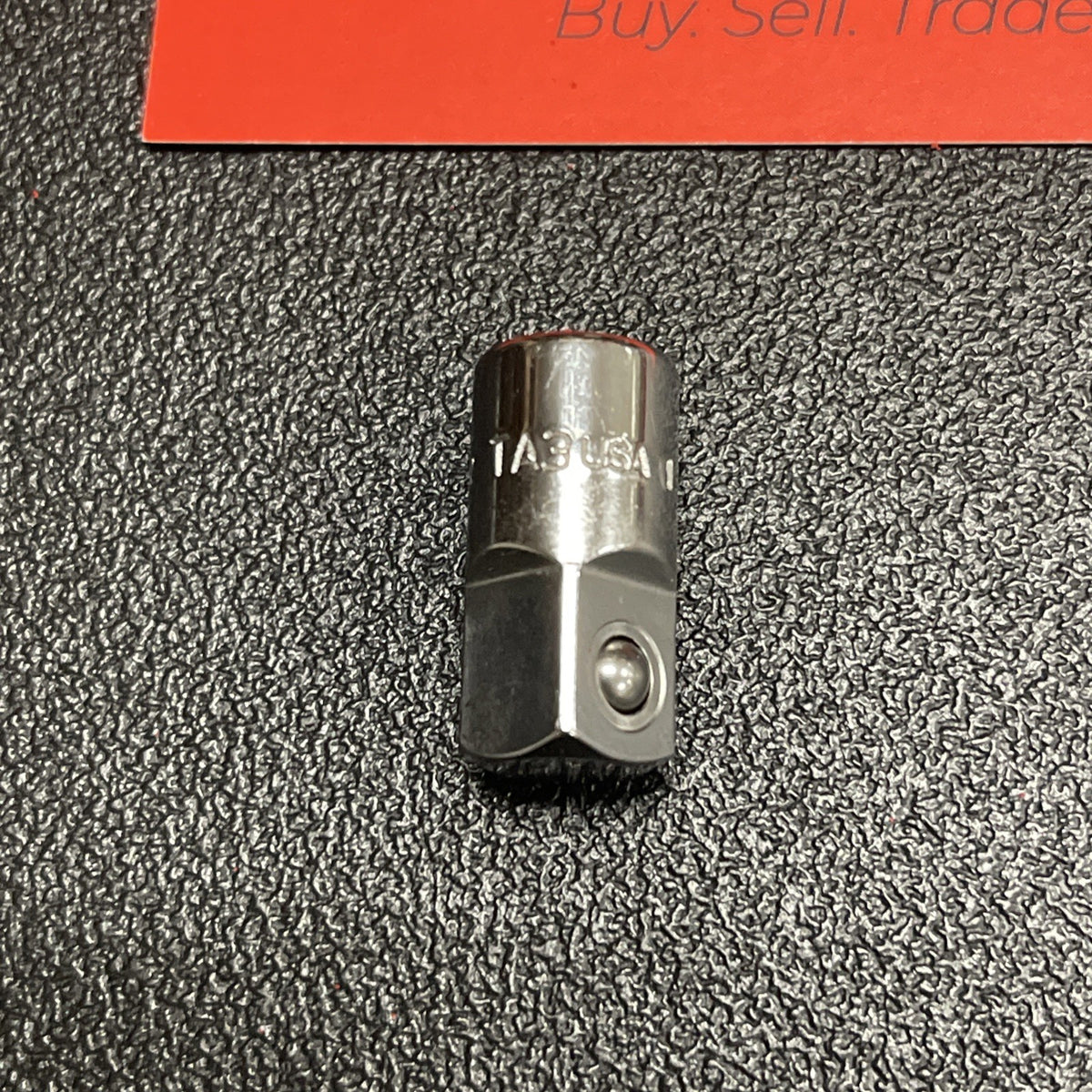 Snap-on Tools USA NEW 1/4" - 3/8" Drive Chrome Adapter Extension Socket TA3