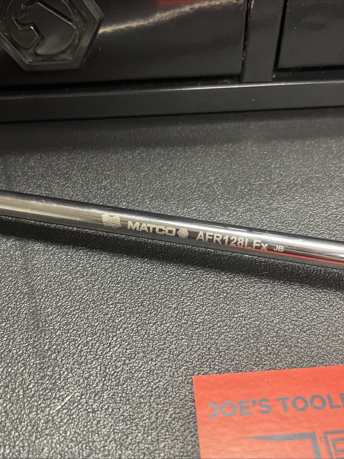 NEW! Matco 1/4" DRIVE 13-3/4" 88 TOOTH FLEX RATCHET ERGO HANDLE BLUE AFR128LFB