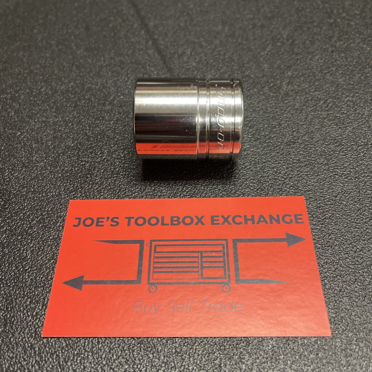 Snap-on Tools USA NEW 1/2" Drive 15/16" SAE 6 Point Shallow Chrome Socket TW301