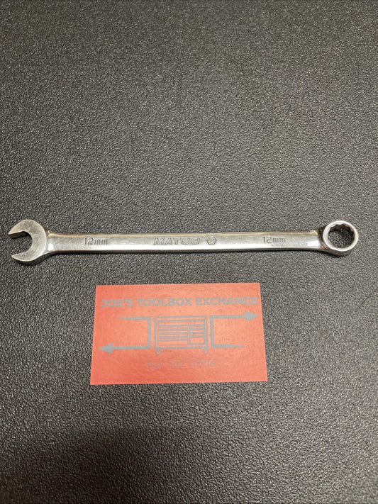 Matco Tools MCL12M2 12mm Combination Wrench 12 Point Made in USA