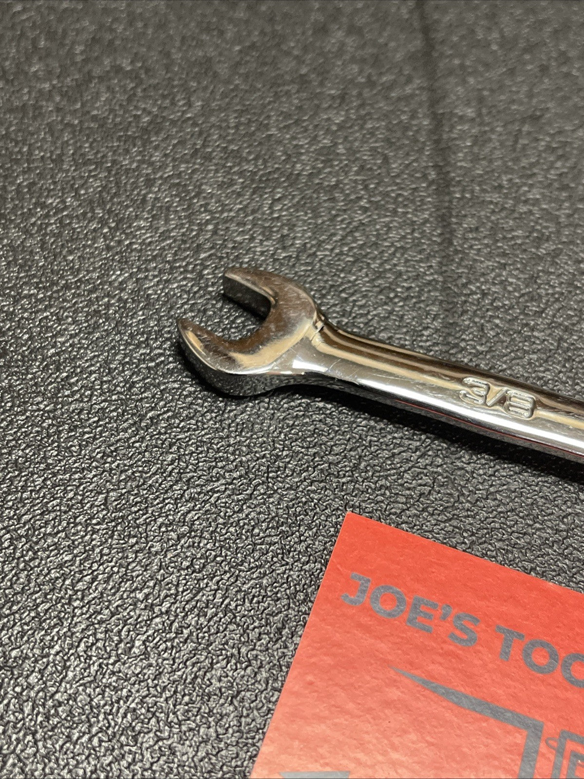 Snap-on Tools USA 3/8" SAE Standard Length Chrome 12PT Combo Wrench OEX12B