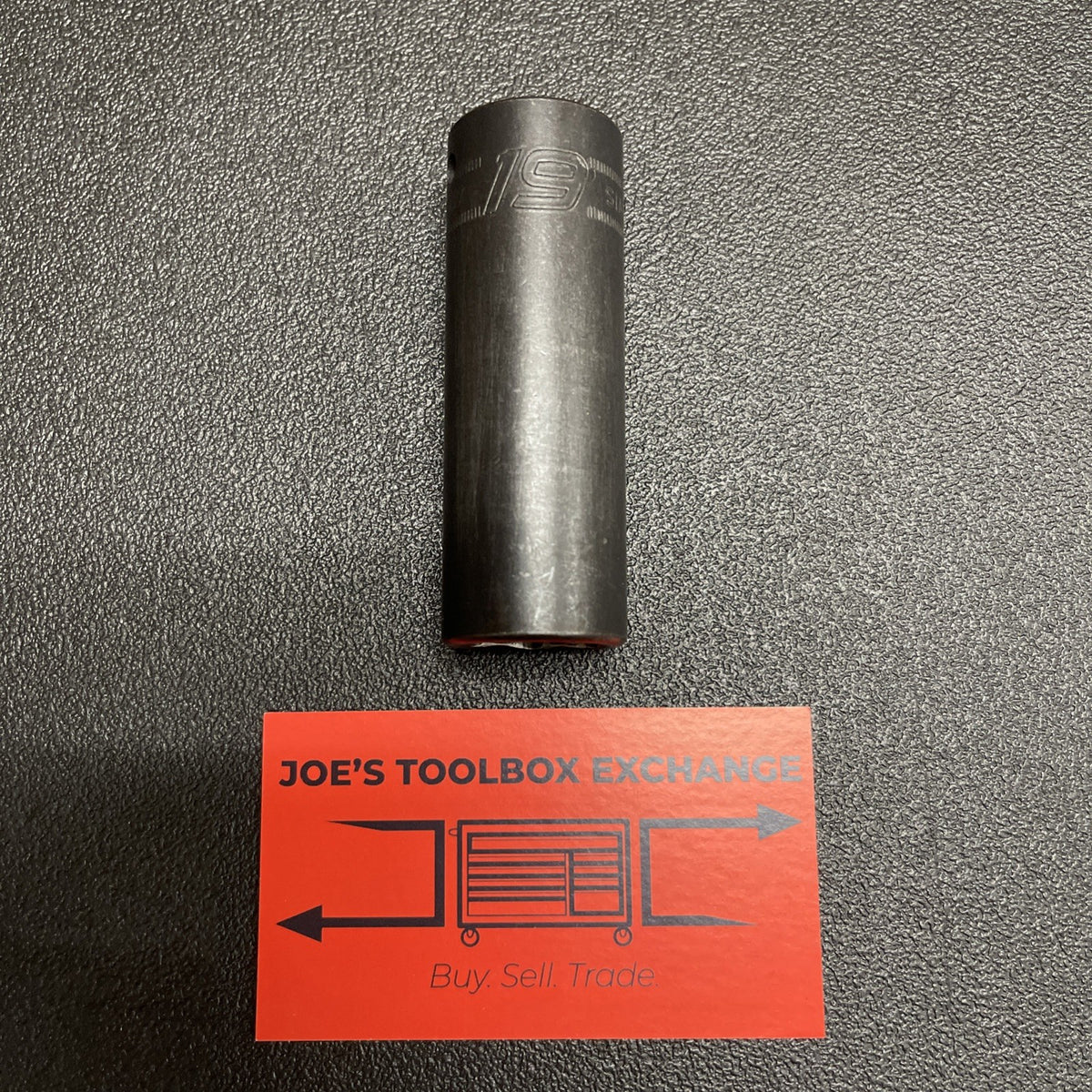 Snap On 1/2" Drive 19MM 6PT Metric Deep Impact Socket USA SIMM190