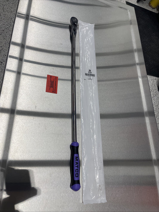 Matco Tools CFR308LFX 1/2” Drive 33-3/8” RATCHET NEW! Purple Handle CFR308LFP