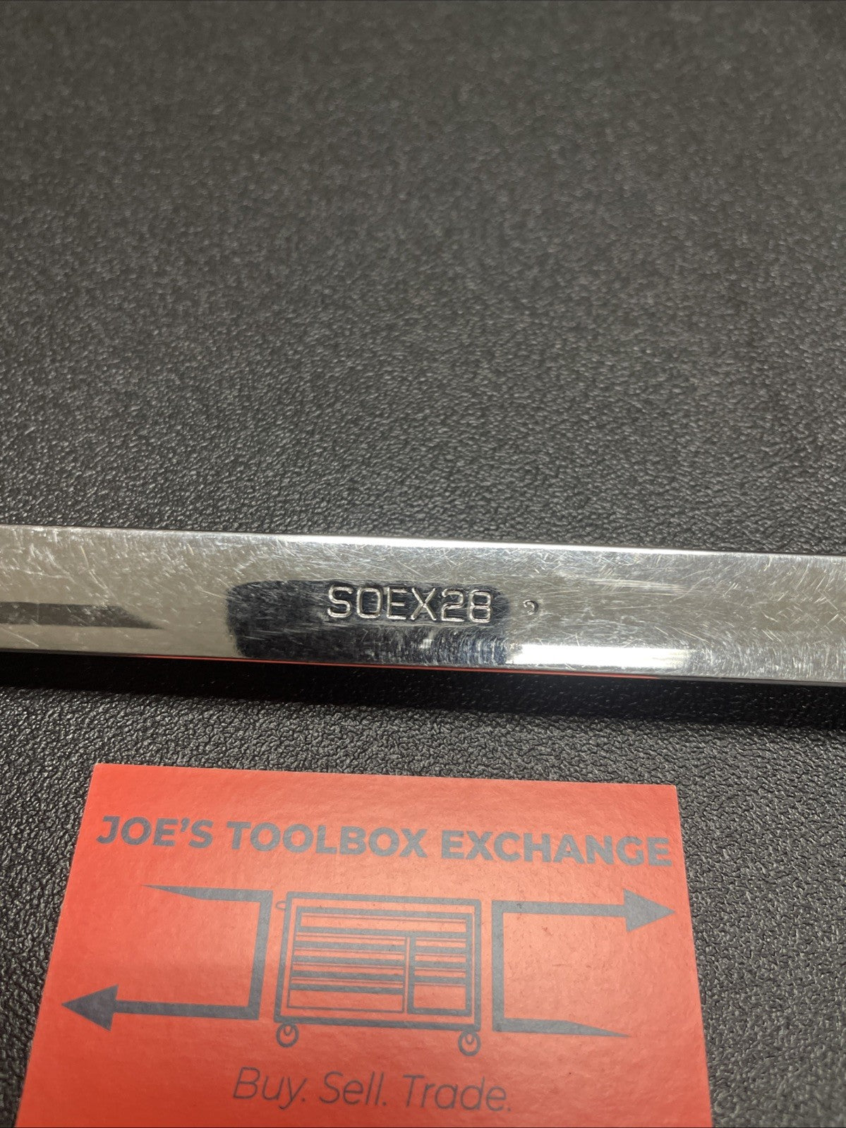 Snap-on SOEX28 7/8" Flank Drive Plus 12-Point Combination Wrench USA