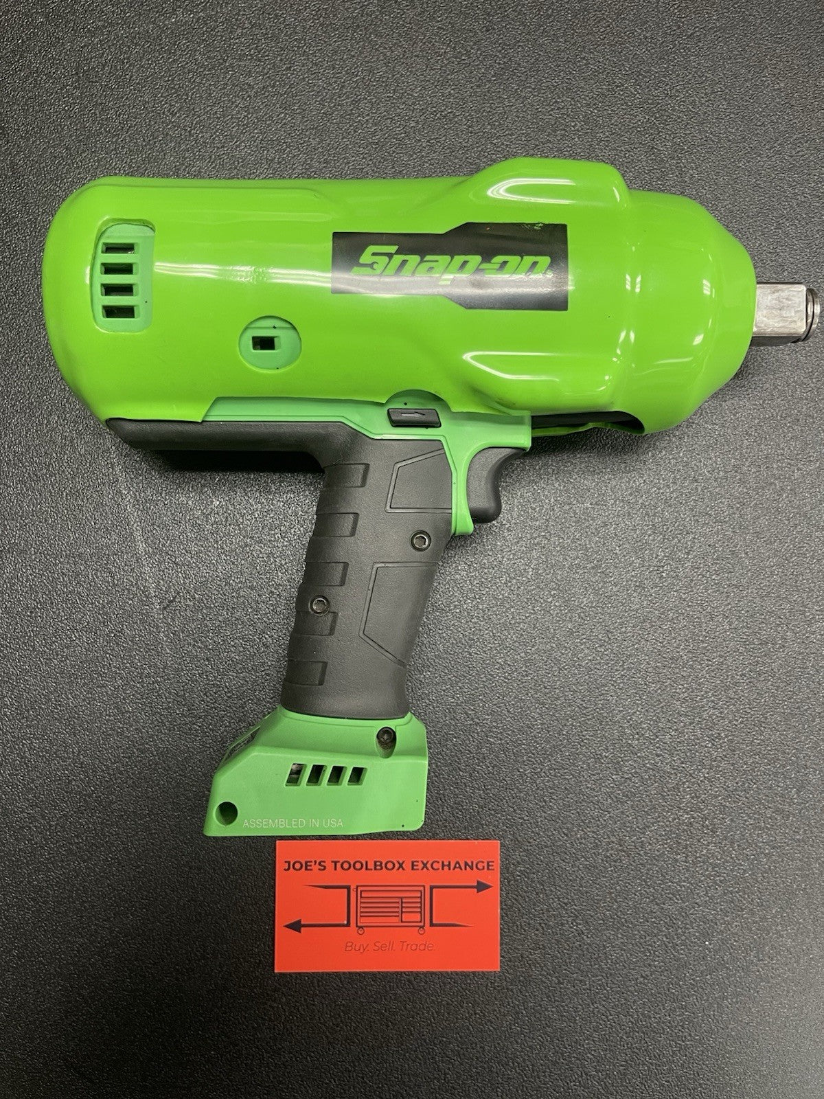 CT9100G Snap-on™ 18 V 3/4" Drive Cordless Green  Impact Wrench CT9100G W/ BOOT