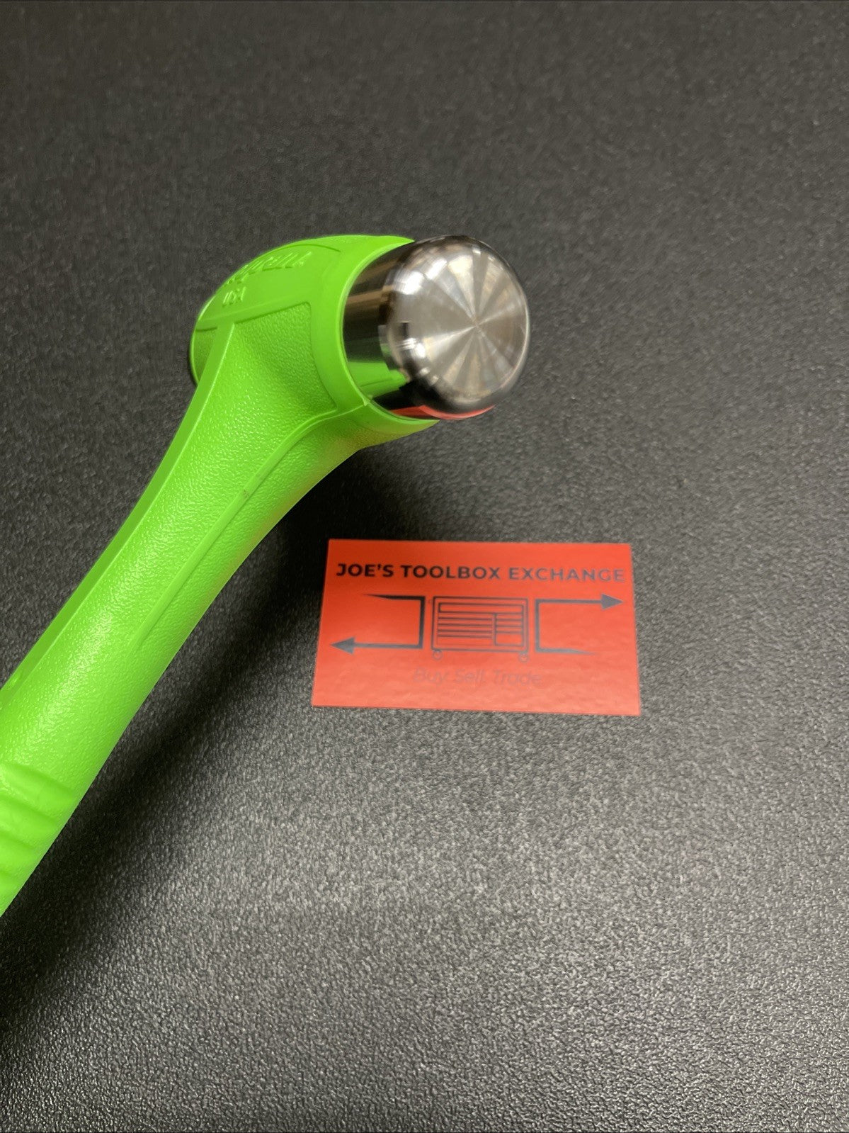 Snap-on Tools USA NEW 24oz/680g GREEN Soft Grip Dead Blow Hammer HBBD24G
